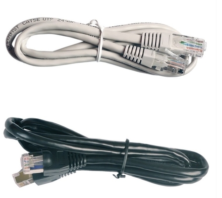 Rete Lan Cable RJ45 8P8C Crystal Head Plug di comunicazione cat5e a rj45 con protezione per il computer