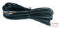 Cavo della spina maschio H05VV-F 3G0.75MM2 16A 250V di IEC 320 con i cavi staccati del cavo di estensione della spina dell'anello impermeabile del magnete